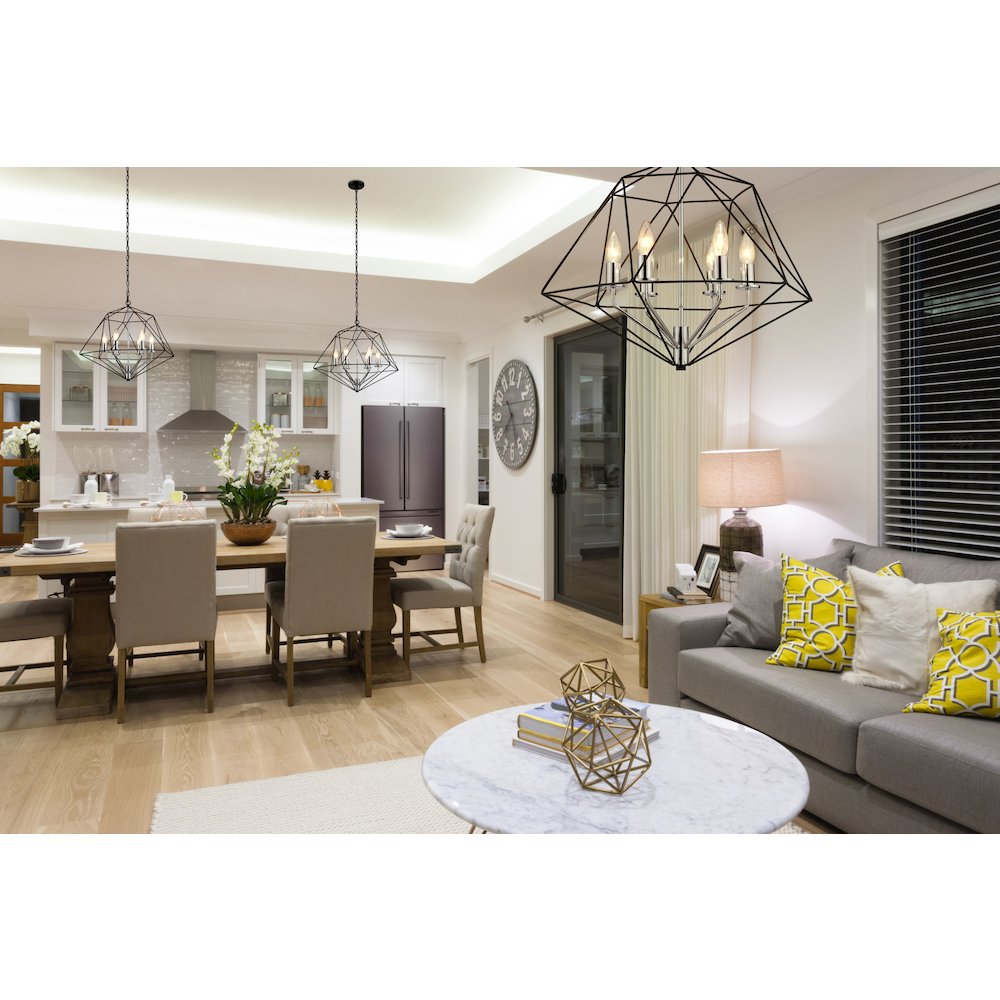 Z-Lite 6 Light Chandelier. Picture 7
