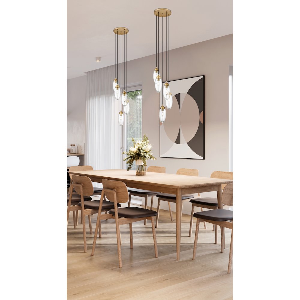Z-Lite 5 Light Chandelier. Picture 7