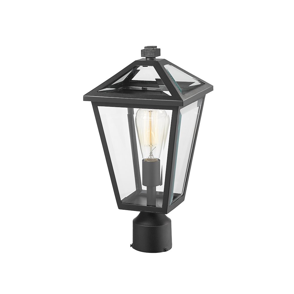 Z-Lite 1 Light Outdoor Post Mount Fixture. Picture 3