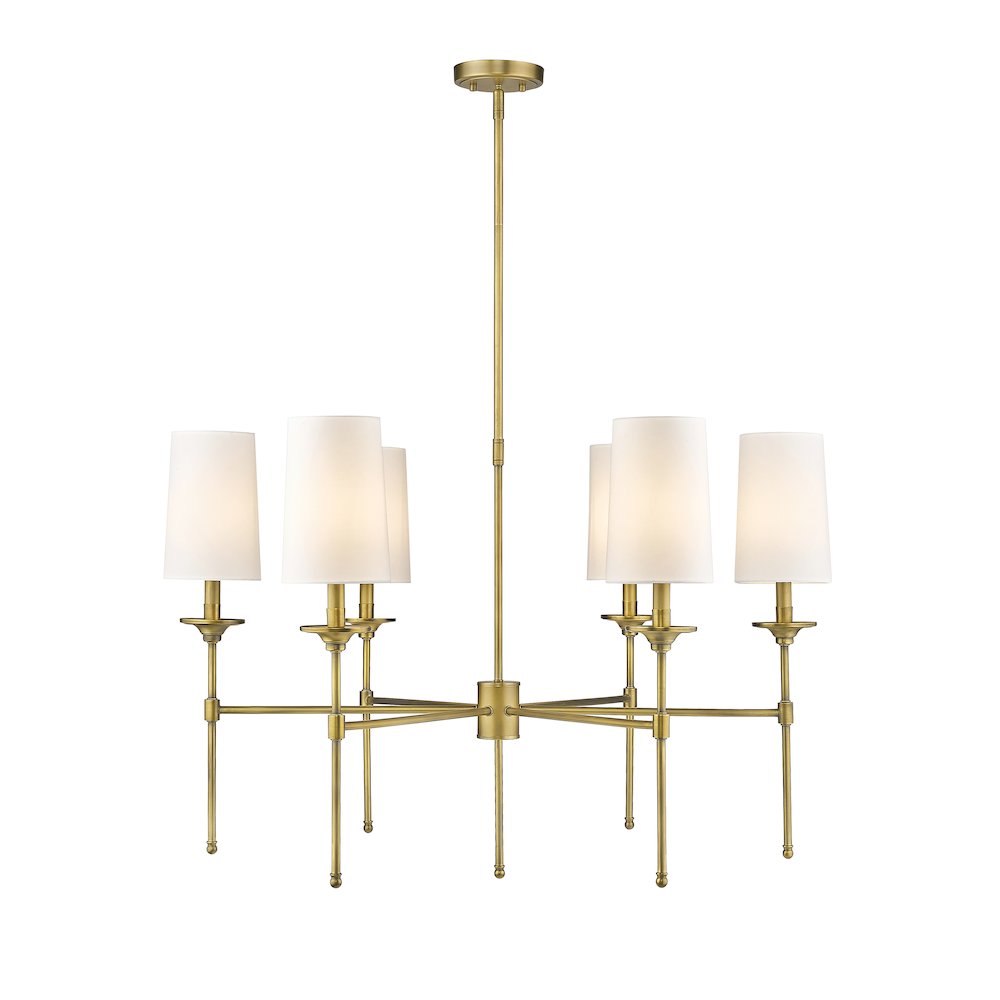 Z-Lite 6 Light Chandelier. Picture 2