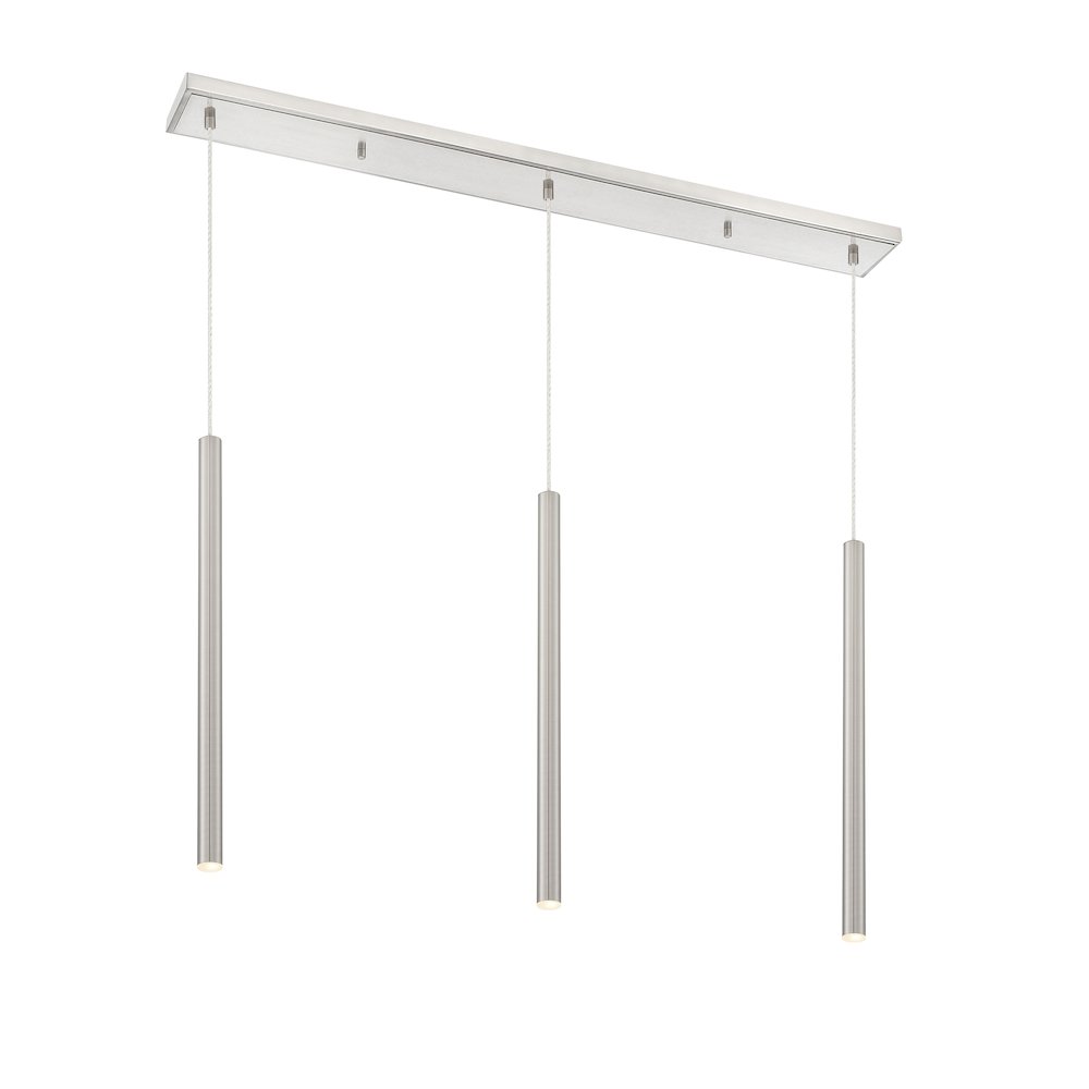 Z-Lite 3 Light Linear Chandelier. Picture 1