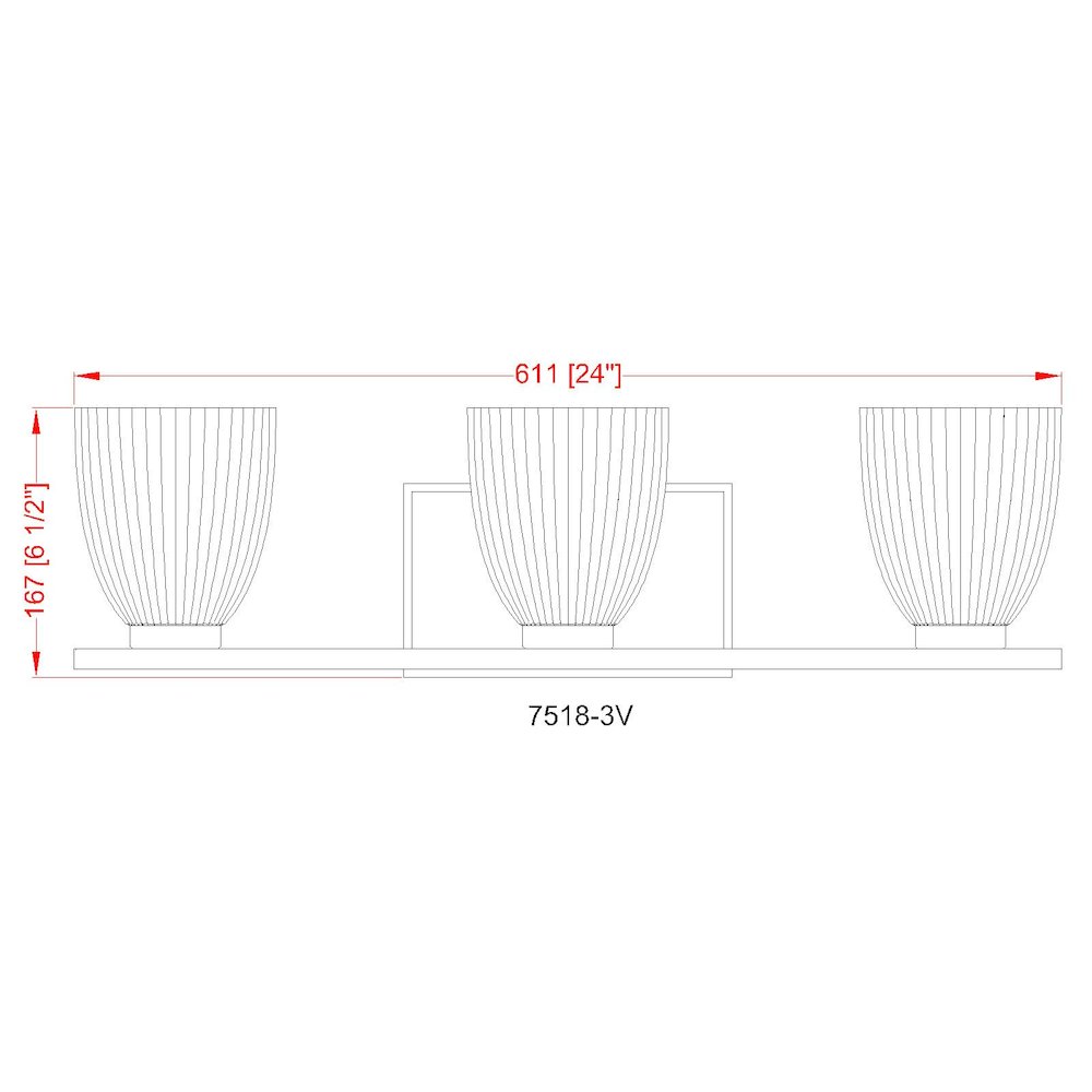 Z-Lite Naya 3 Light Vanity in Modern Gold color, Steel frame. Picture 8