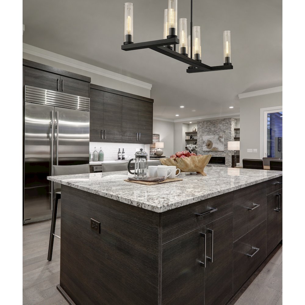 Z-Lite 7 Light Linear Chandelier. Picture 6