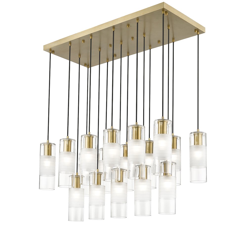 Z-Lite 17 Light Linear Chandelier. Picture 3