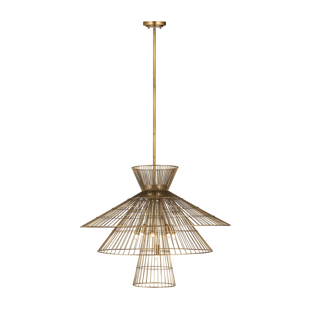 Z-Lite 8 Light Chandelier. Picture 1
