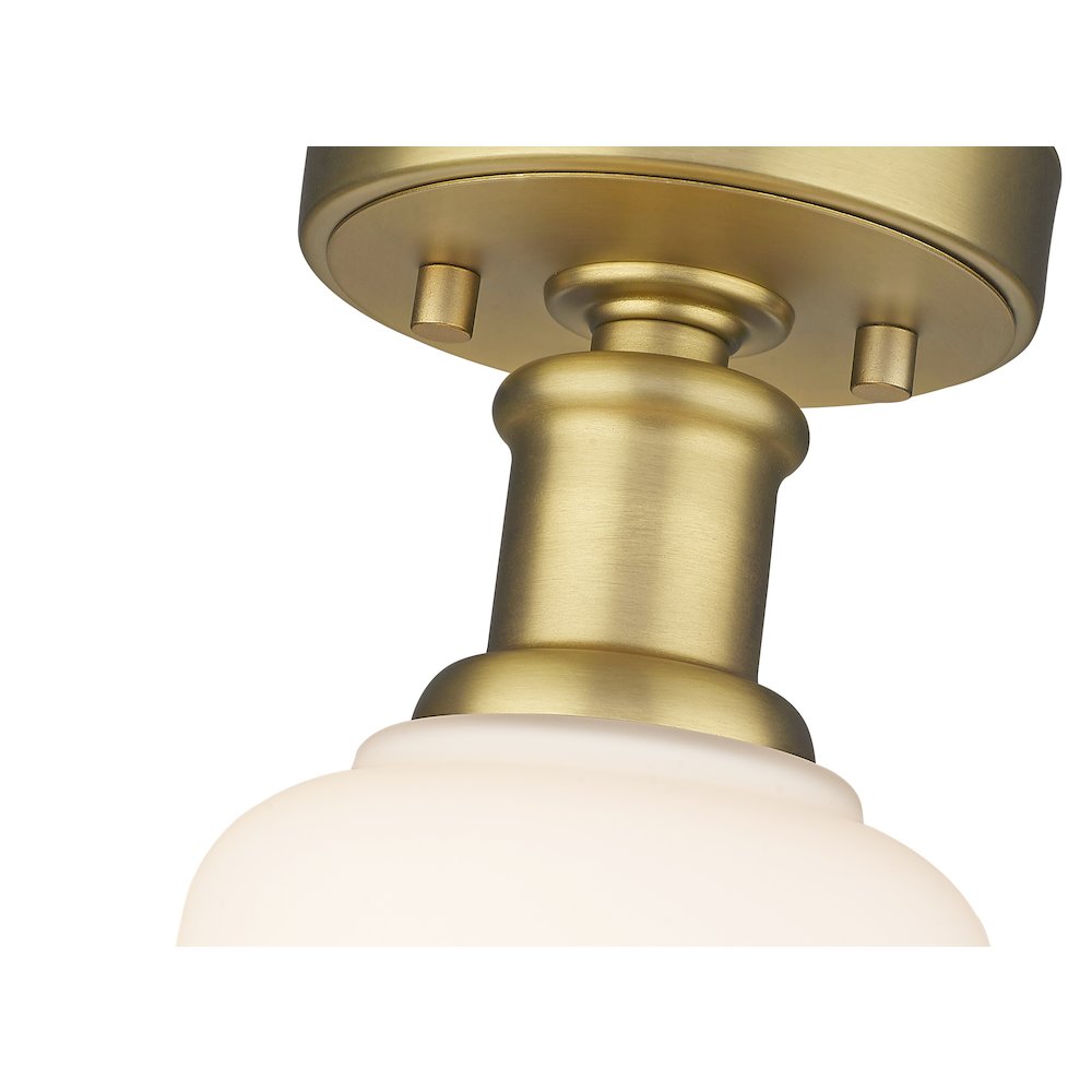 Z-Lite 1 Light Flush Mount. Picture 4