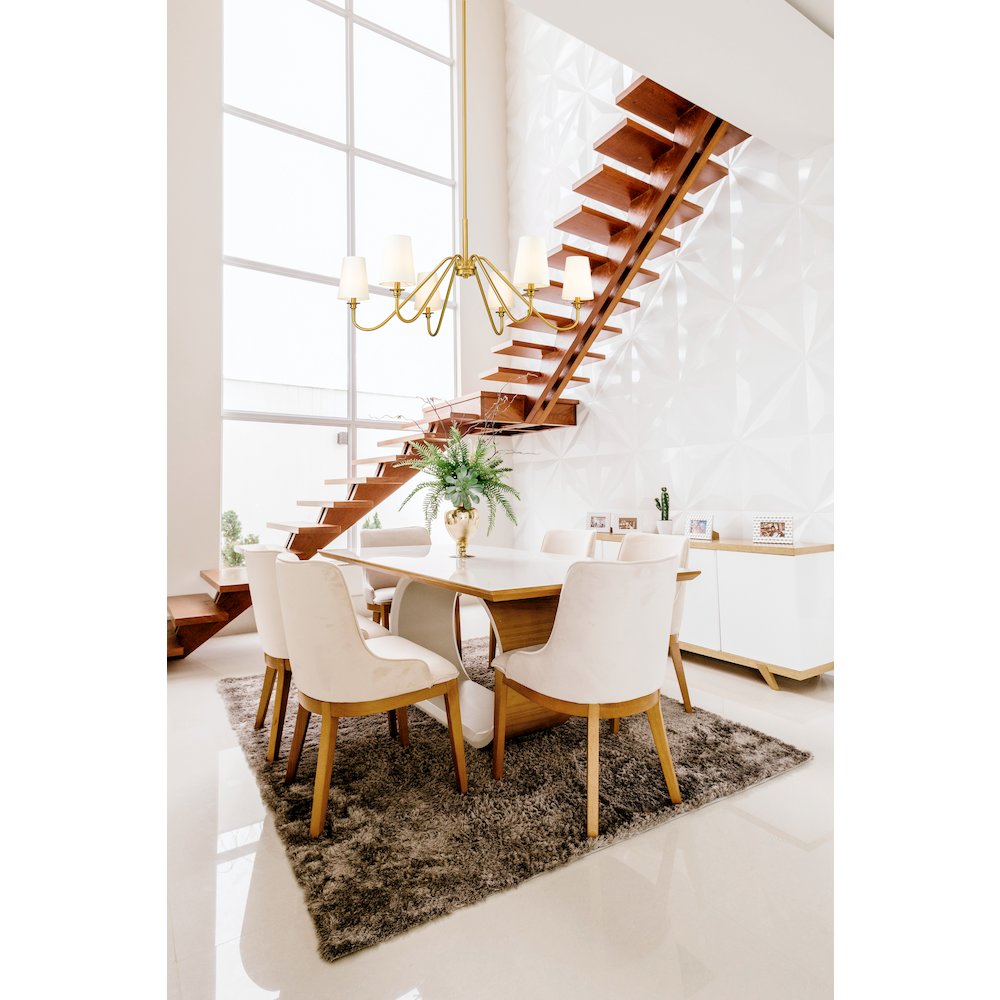 Z-Lite 6 Light Chandelier. Picture 6