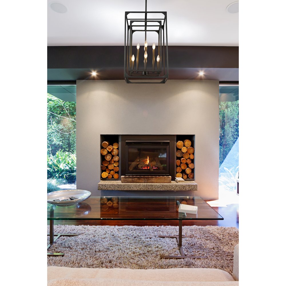 Z-Lite 8 Light Chandelier. Picture 7