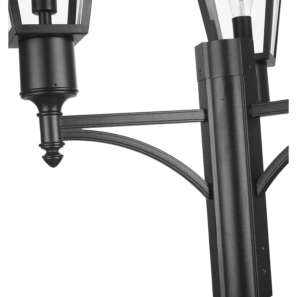 Z-Lite 1 Light Outdoor Post Mount Fixture. Picture 4