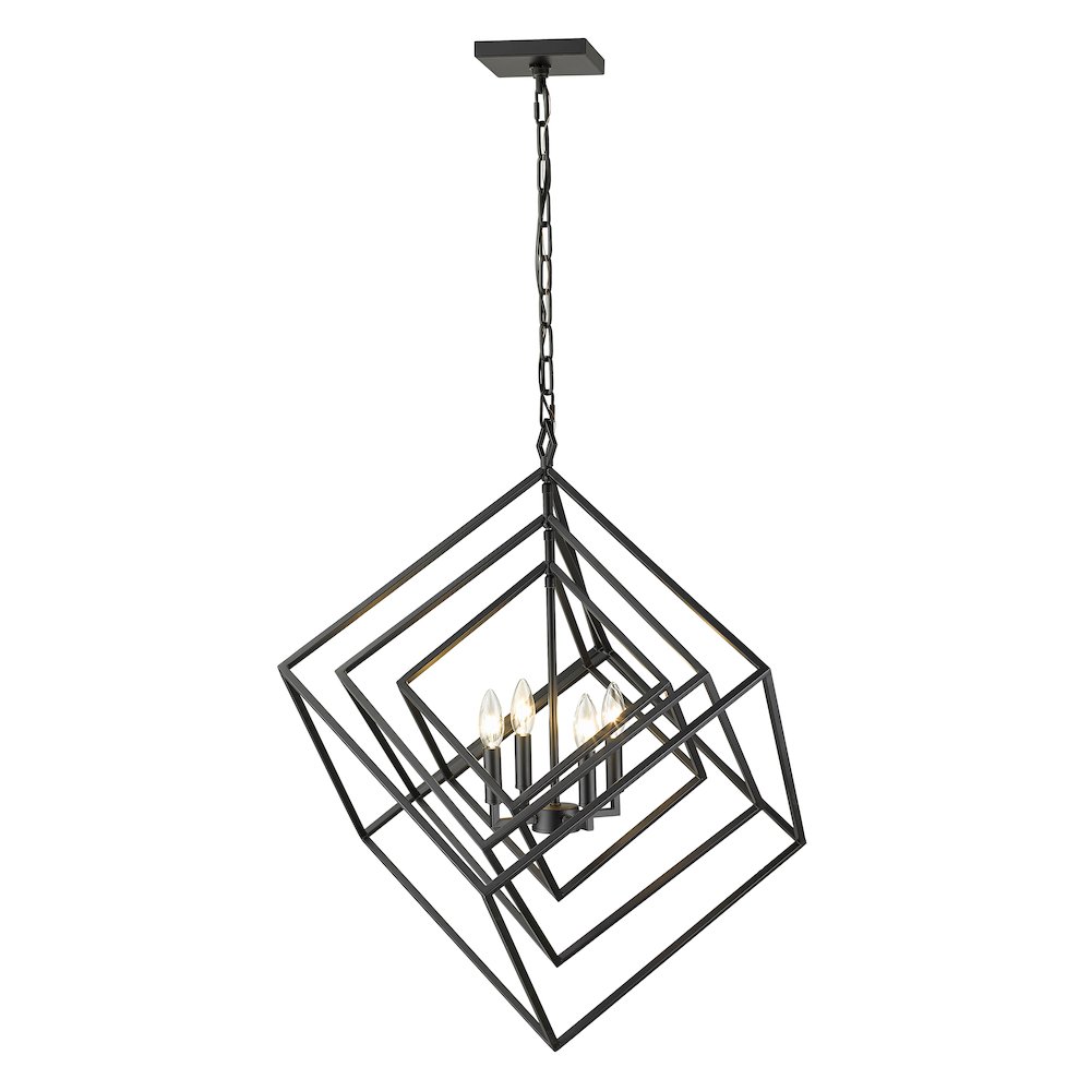 Z-Lite 4 Light Chandelier. Picture 1