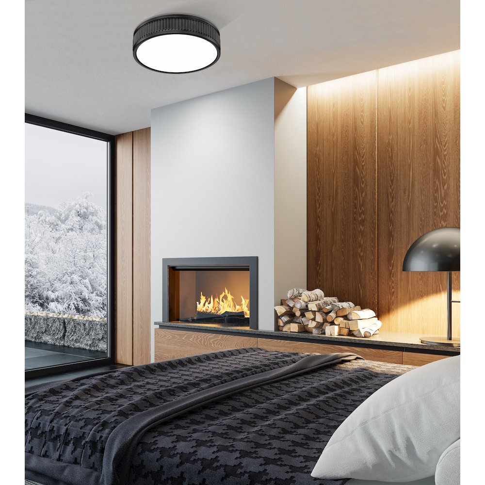 Z-Lite 1 Light Flush Mount. Picture 6