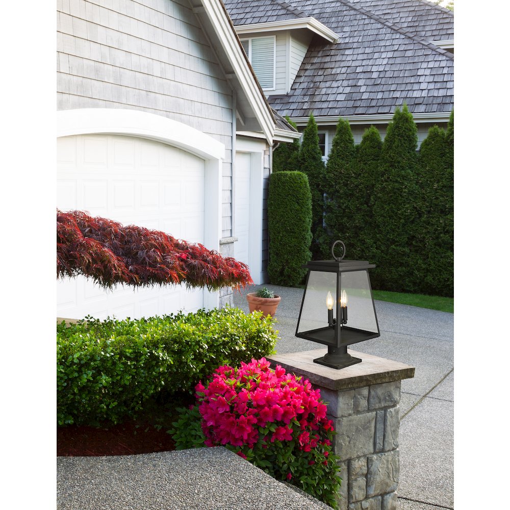 Z-Lite 2 Light Outdoor Pier Mounted Fixture. Picture 6