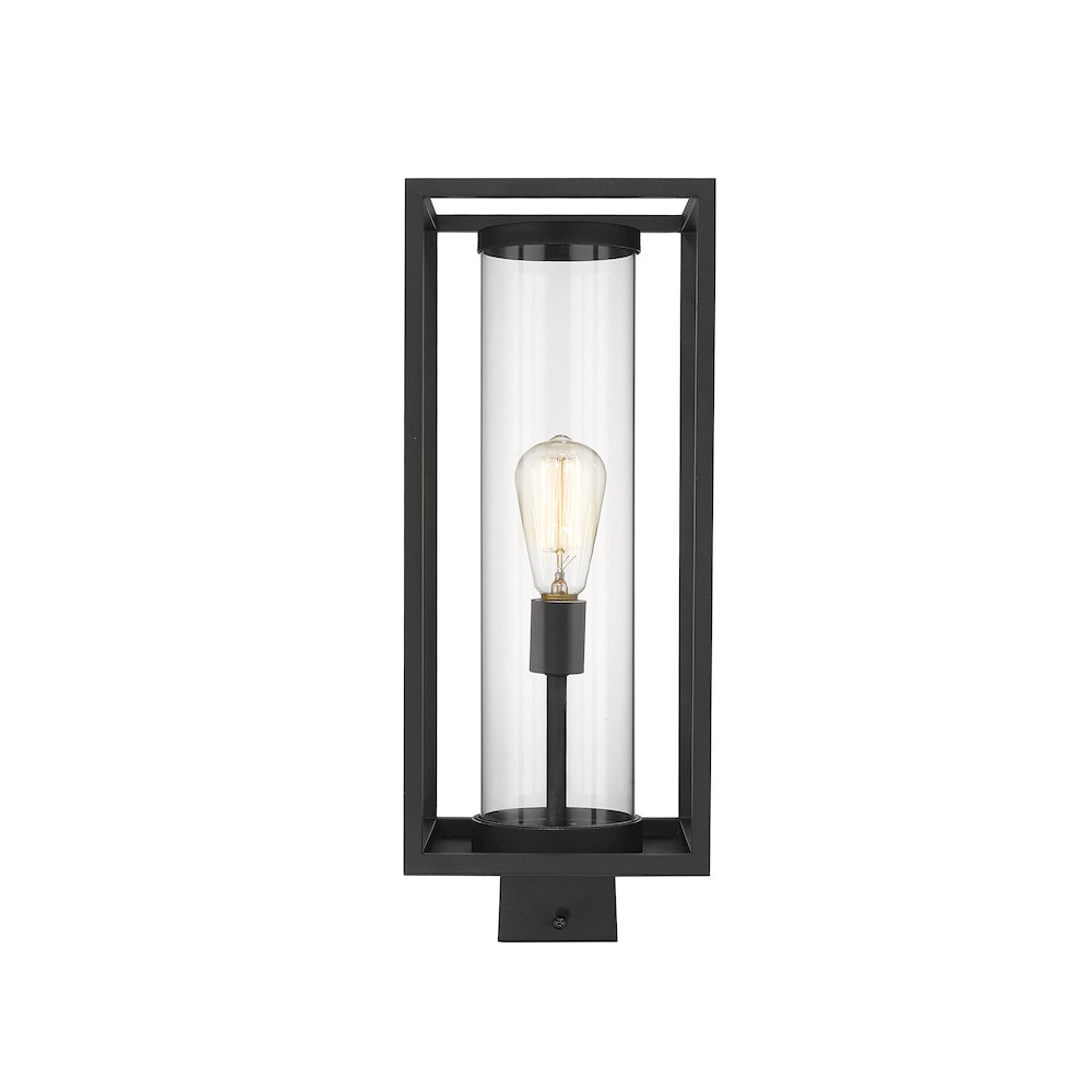Z-Lite 1 Light Outdoor Post Mount Fixture. Picture 2