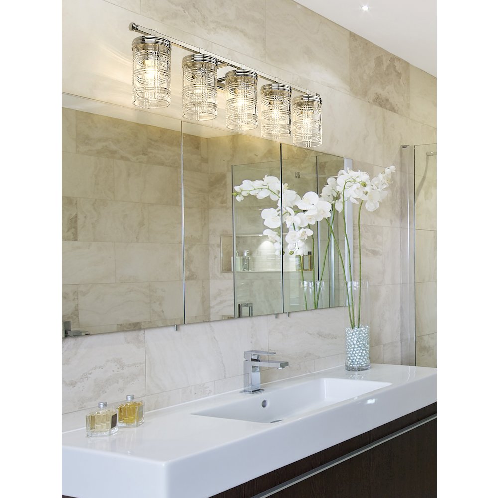 Z-Lite 5 Light Vanity. Picture 6