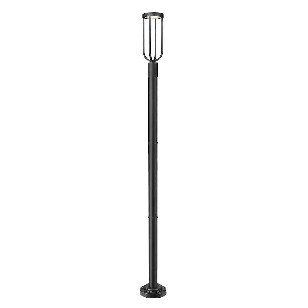 Z-Lite 1 Light Outdoor Post Mounted Fixture. Picture 3