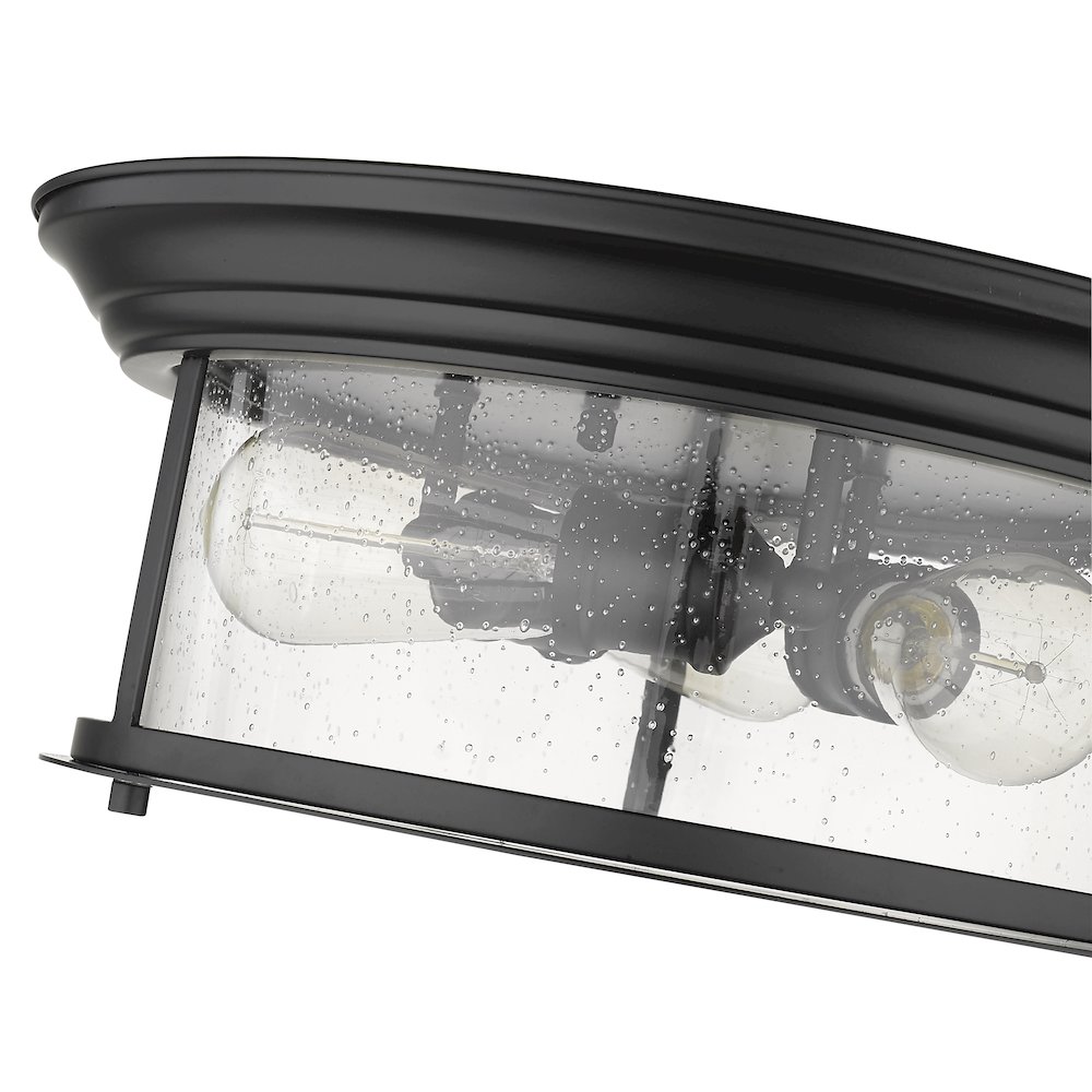 Z-Lite 3 Light Flush Mount. Picture 4