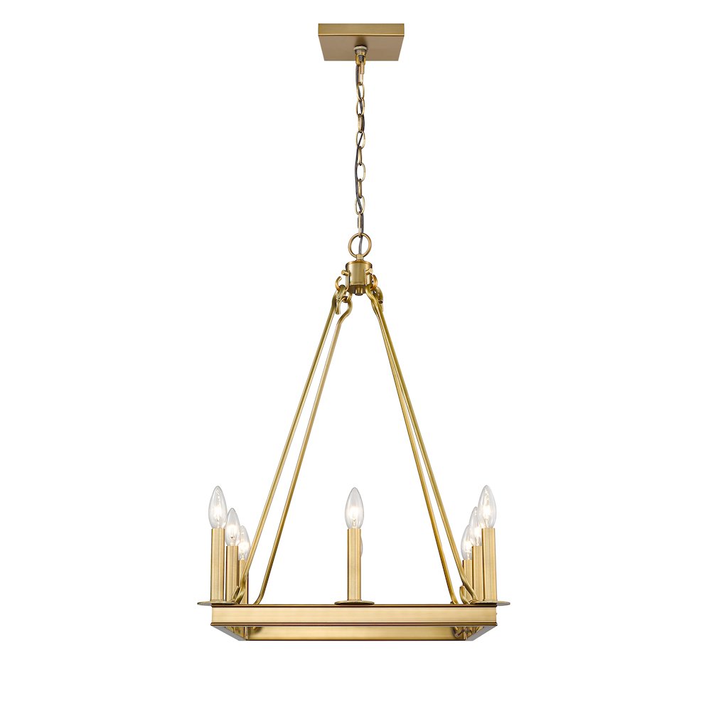 Z-Lite 8 Light Chandelier. Picture 2