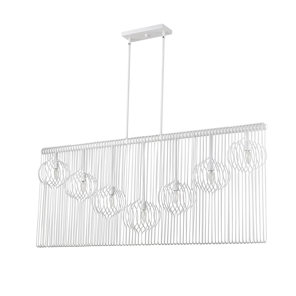 Z-Lite 7 Light Linear Chandelier. Picture 5
