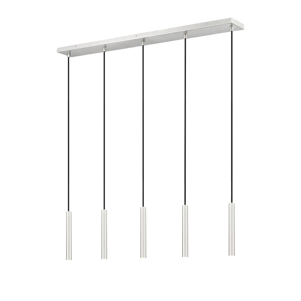 Z-Lite 5 Light Linear Chandelier. Picture 3