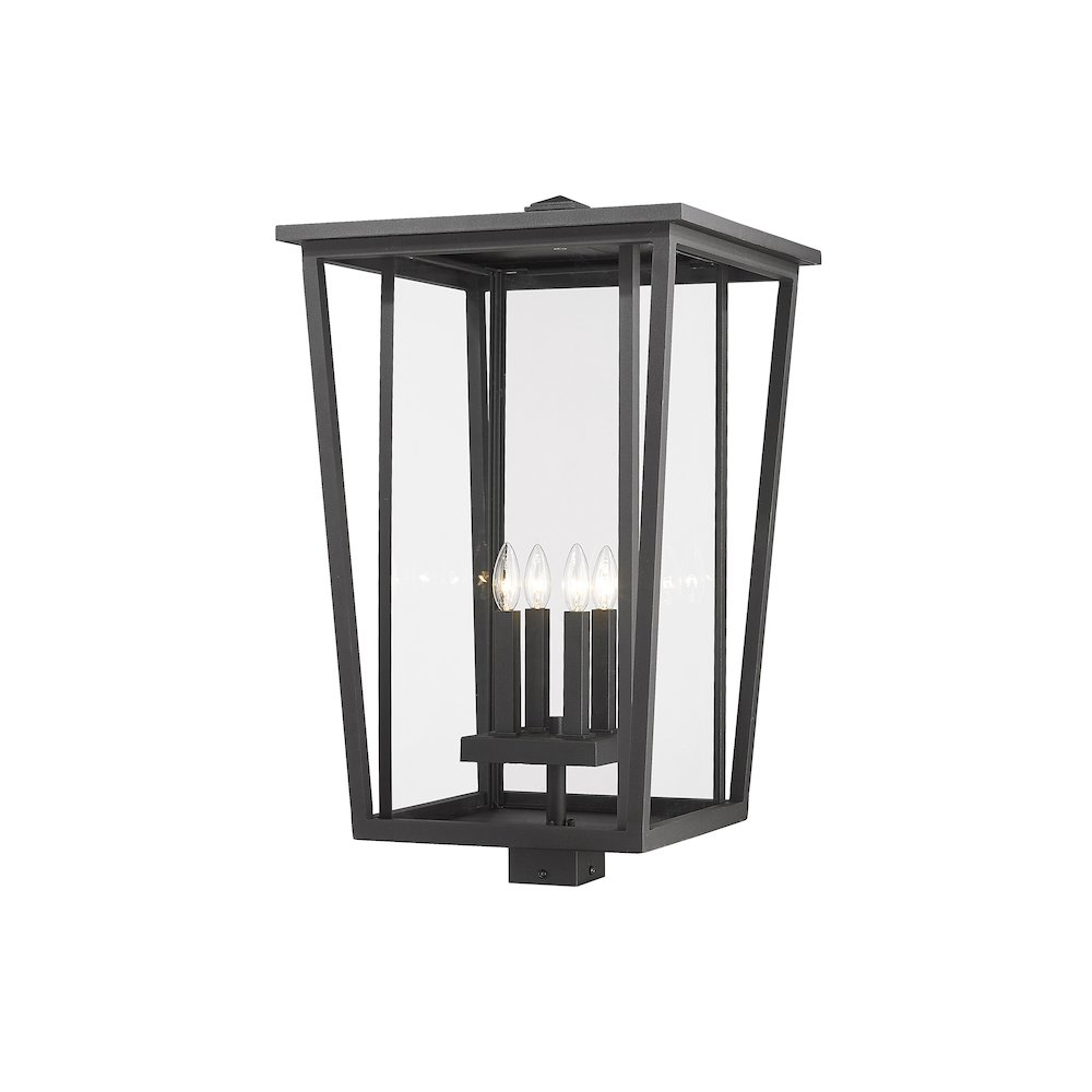 Z-Lite 4 Light Outdoor Post Mount Fixture. Picture 1