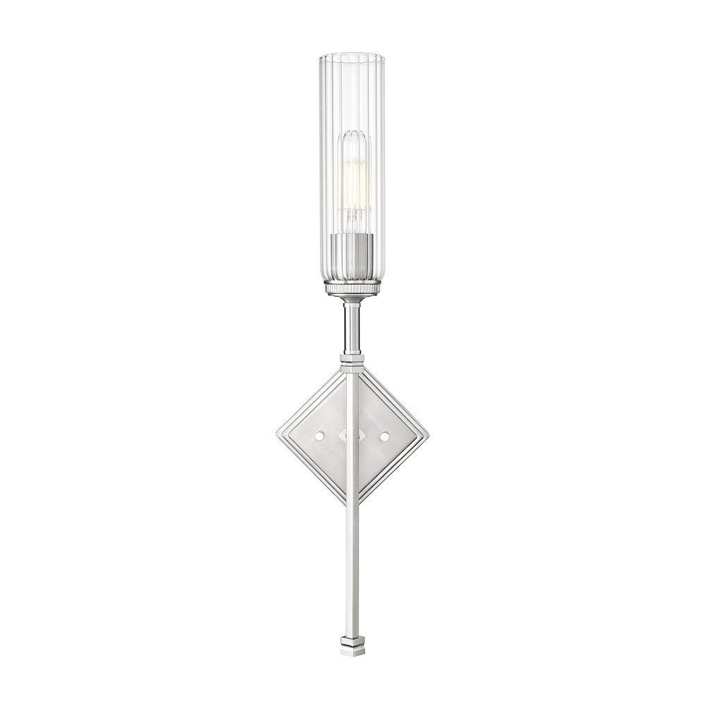 Z-Lite 1 Light Wall Sconce, Brushed Nickel. Picture 2