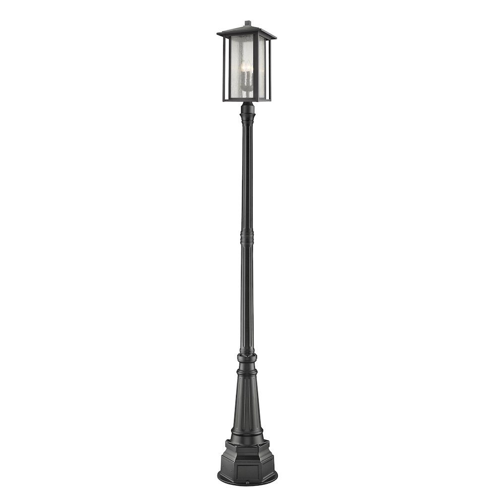 Z-Lite 3 Light Outdoor Post Mounted Fixture. Picture 1