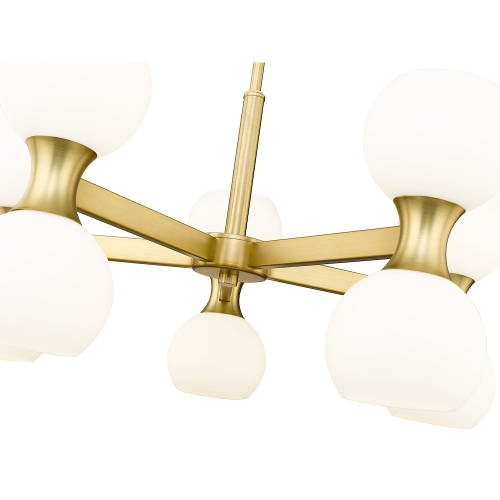 Z-Lite 10 Light Chandelier. Picture 4