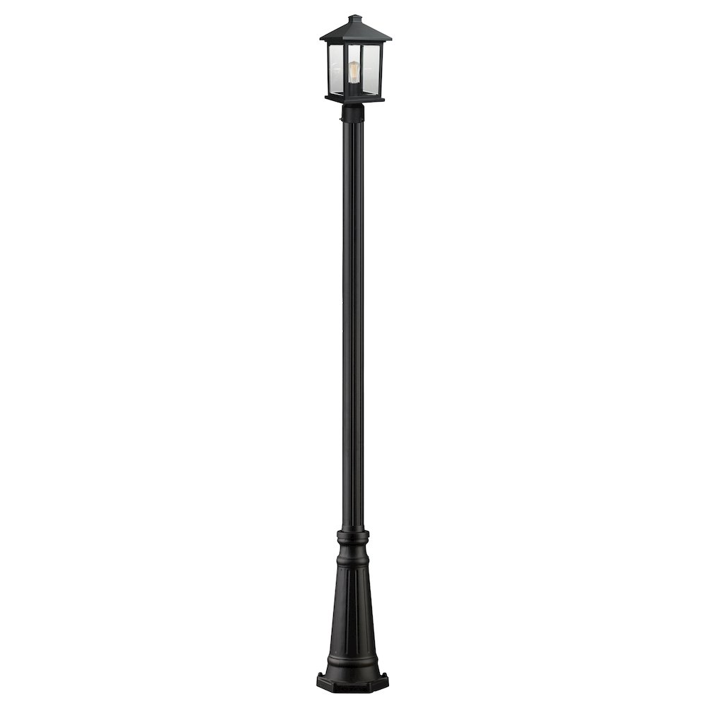 Z-Lite 1 Light Outdoor Post Mounted Fixture. Picture 1