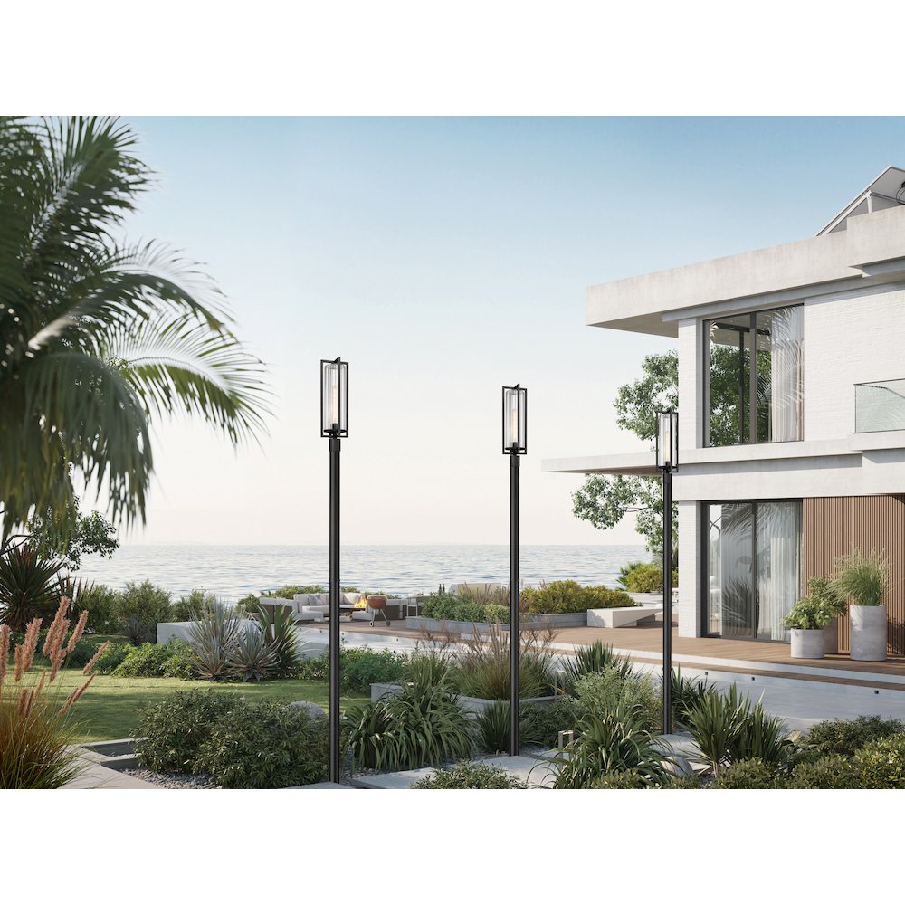 Z-Lite 1 Light Outdoor Post Mounted Fixture. Picture 6