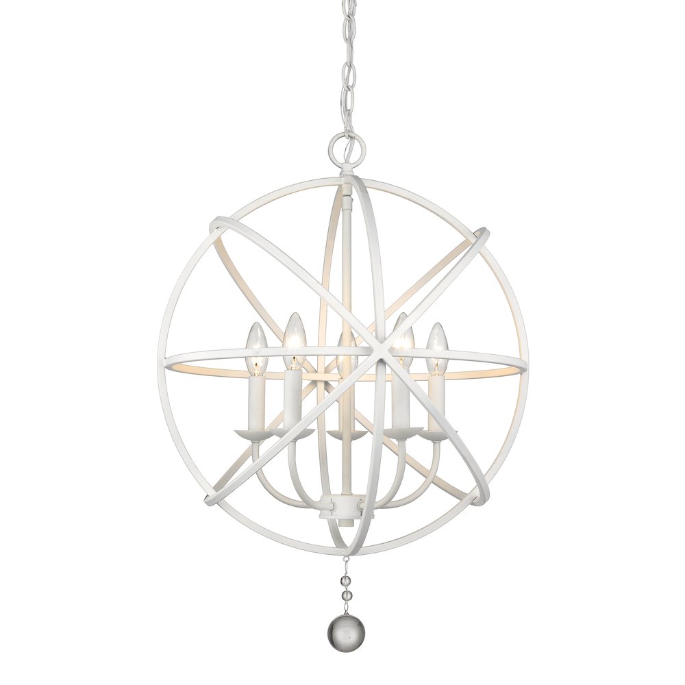 Z-Lite 5 Light Chandelier. Picture 1