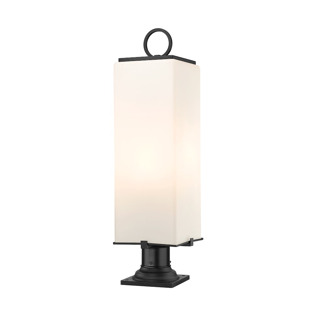 Z-Lite 3 Light Outdoor Pier Mounted Fixture. Picture 1