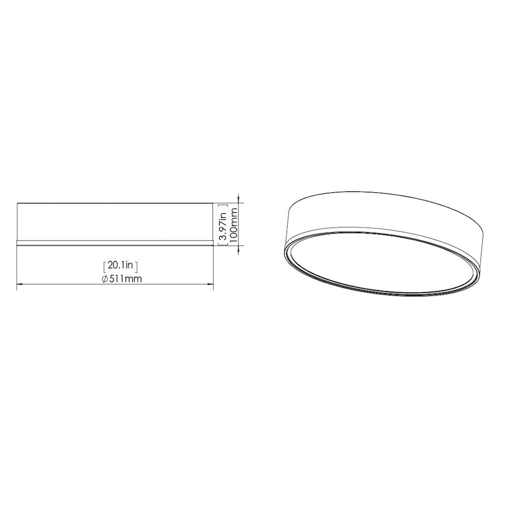 Z-Lite 1 Light Flush Mount. Picture 8