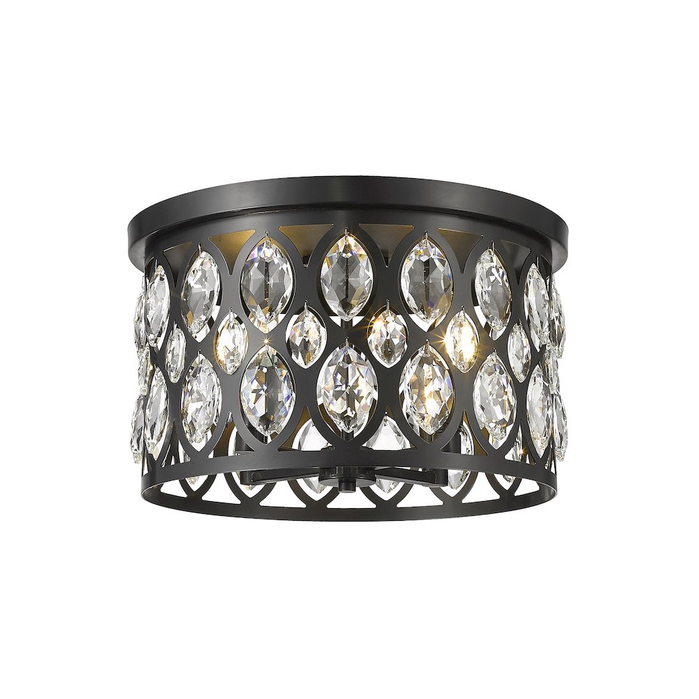 Z-Lite 4 Light Flush Mount. Picture 2