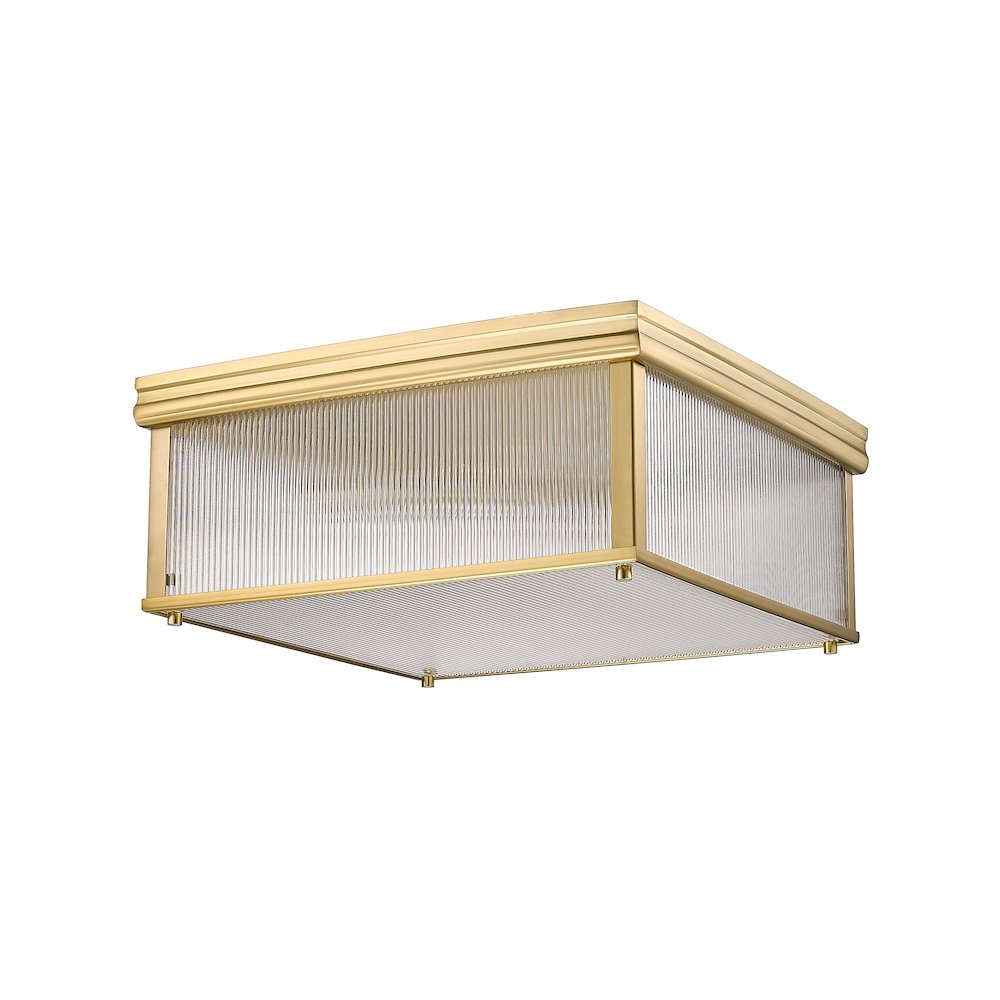 Z-Lite 4 Light Flush Mount. Picture 5