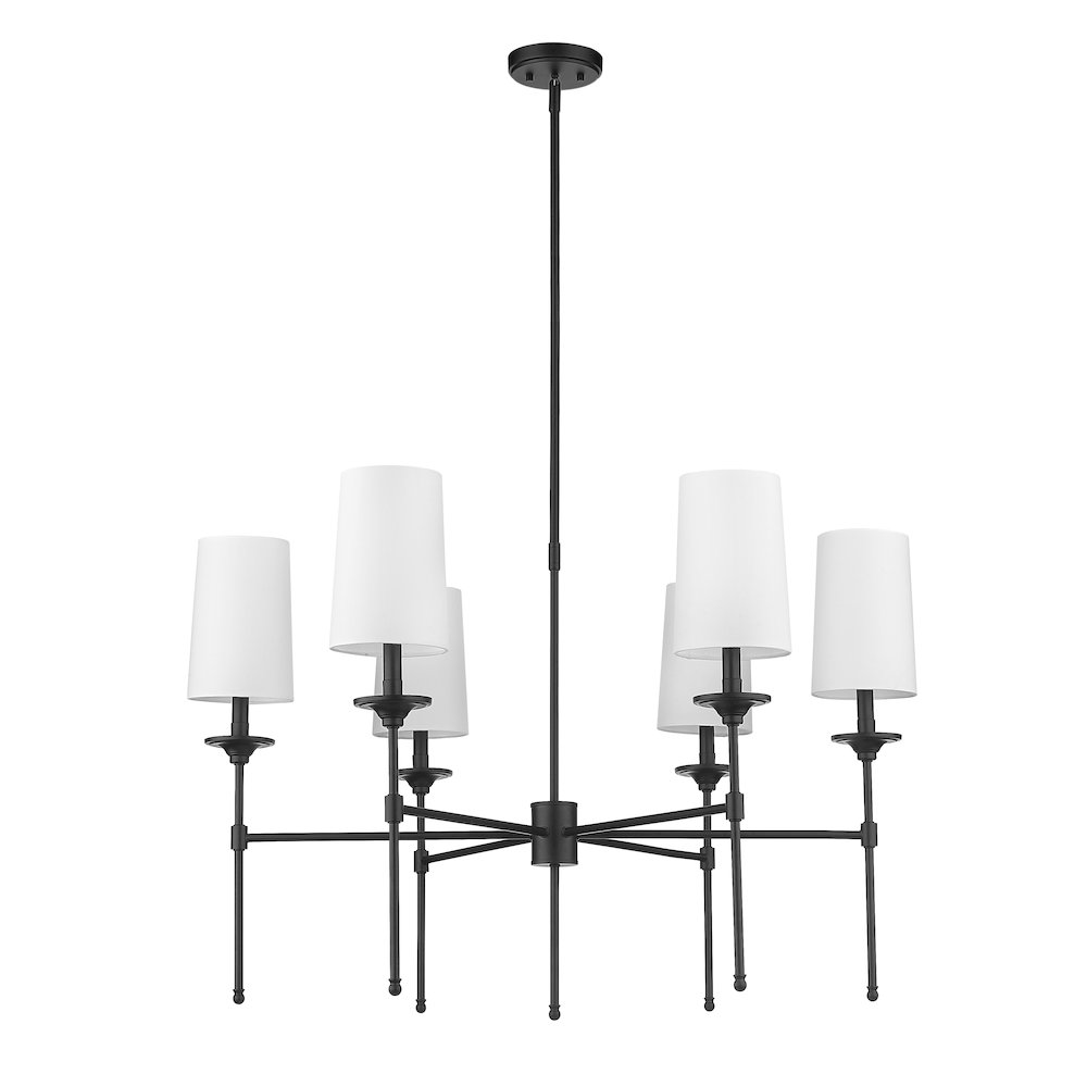 Z-Lite 6 Light Chandelier. Picture 5