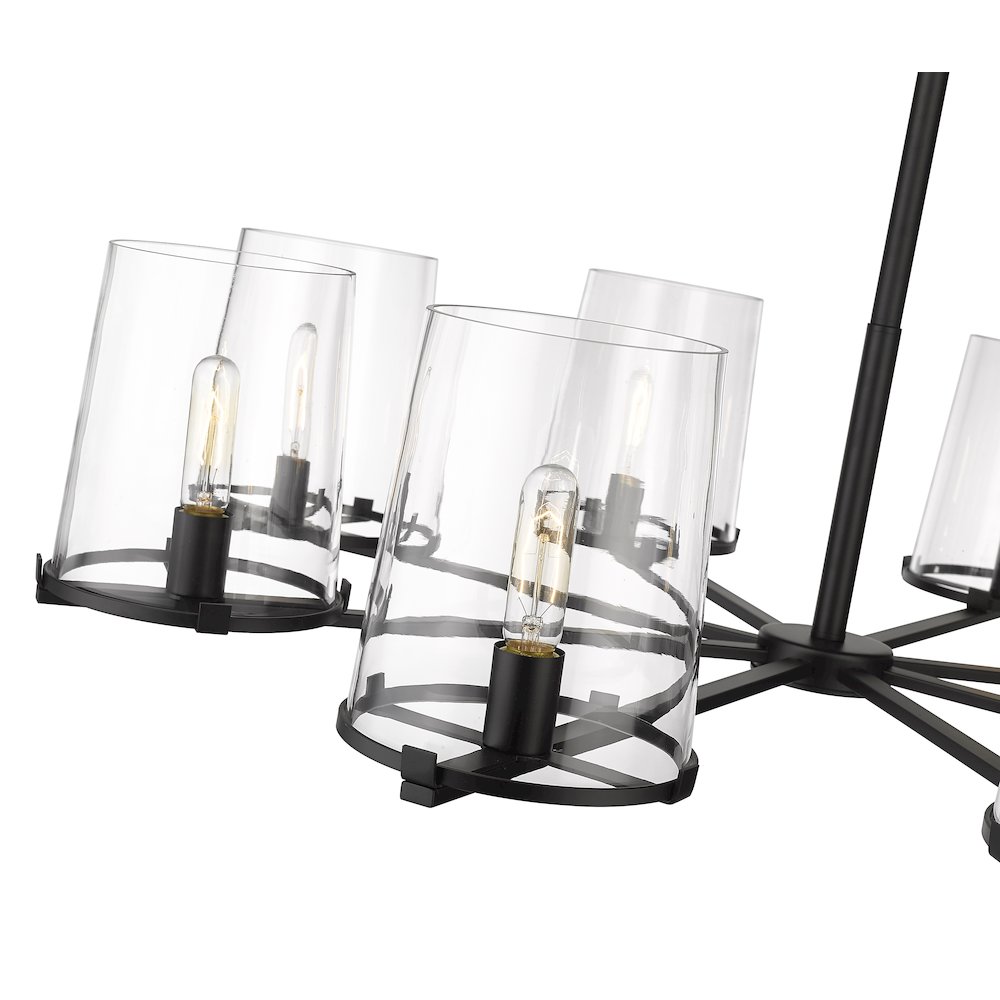 Z-Lite 8 Light Chandelier. Picture 4