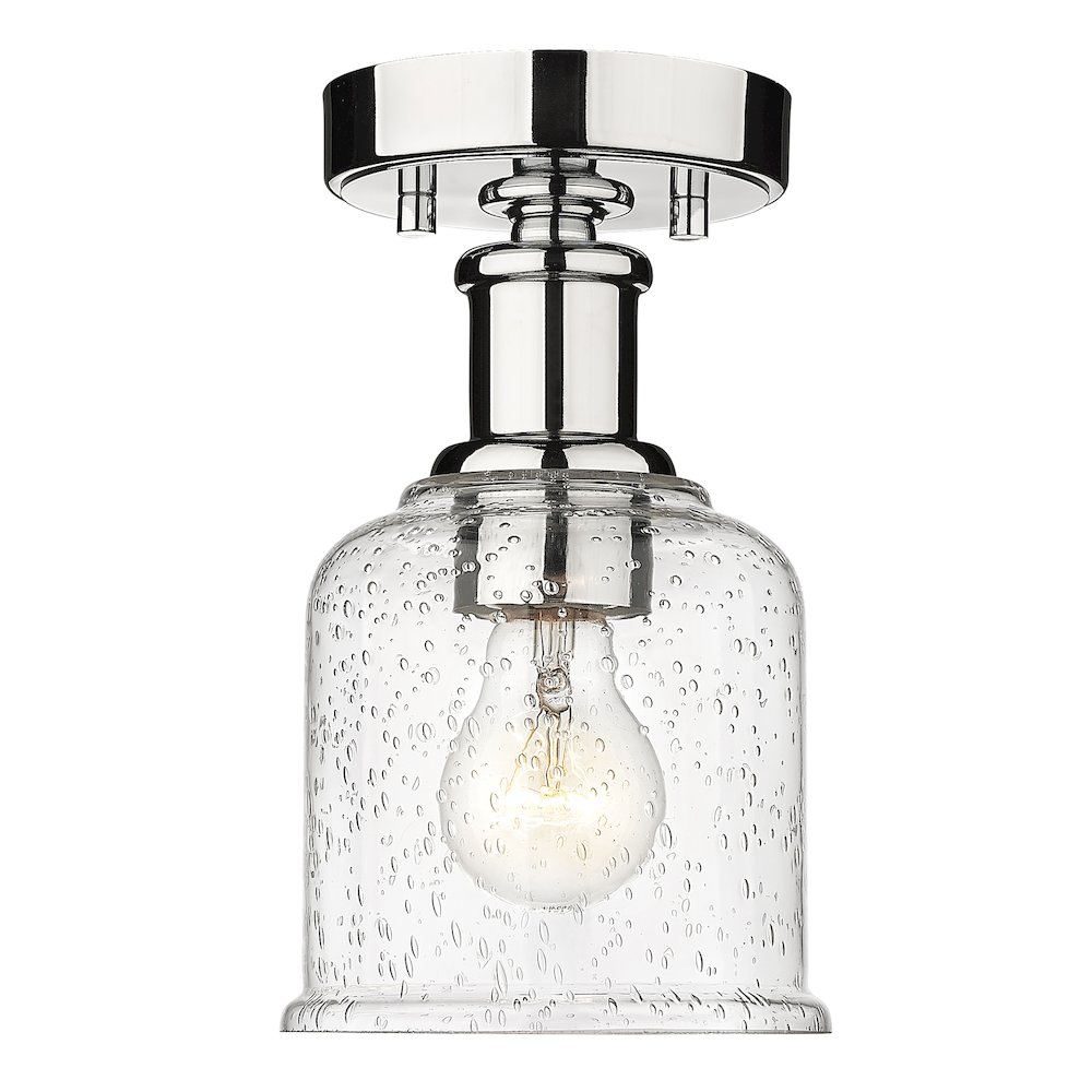 Z-Lite 1 Light Flush Mount. Picture 1