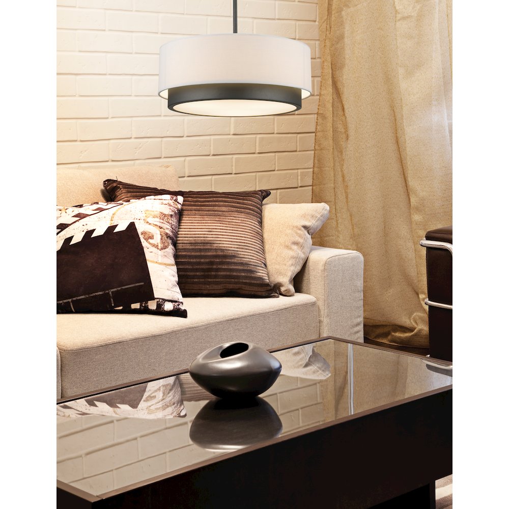 Z-Lite 3 Light Pendant. Picture 3