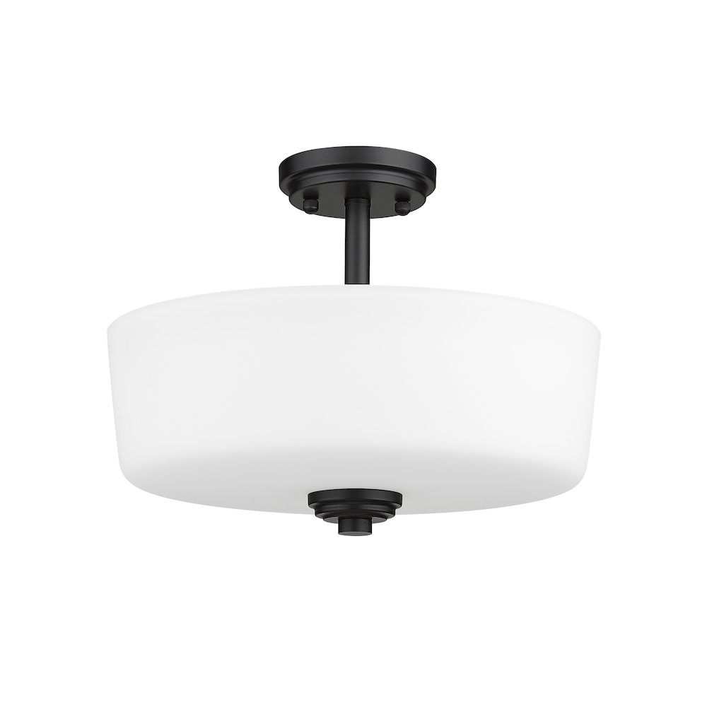 Z-Lite 3 Light Semi Flush Mount. Picture 5