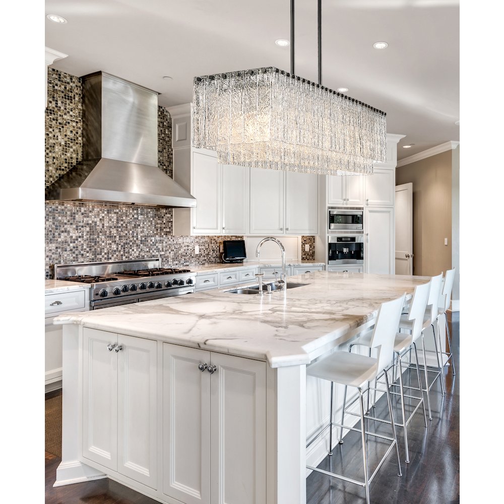 Z-Lite 7 Light Linear Chandelier. Picture 7