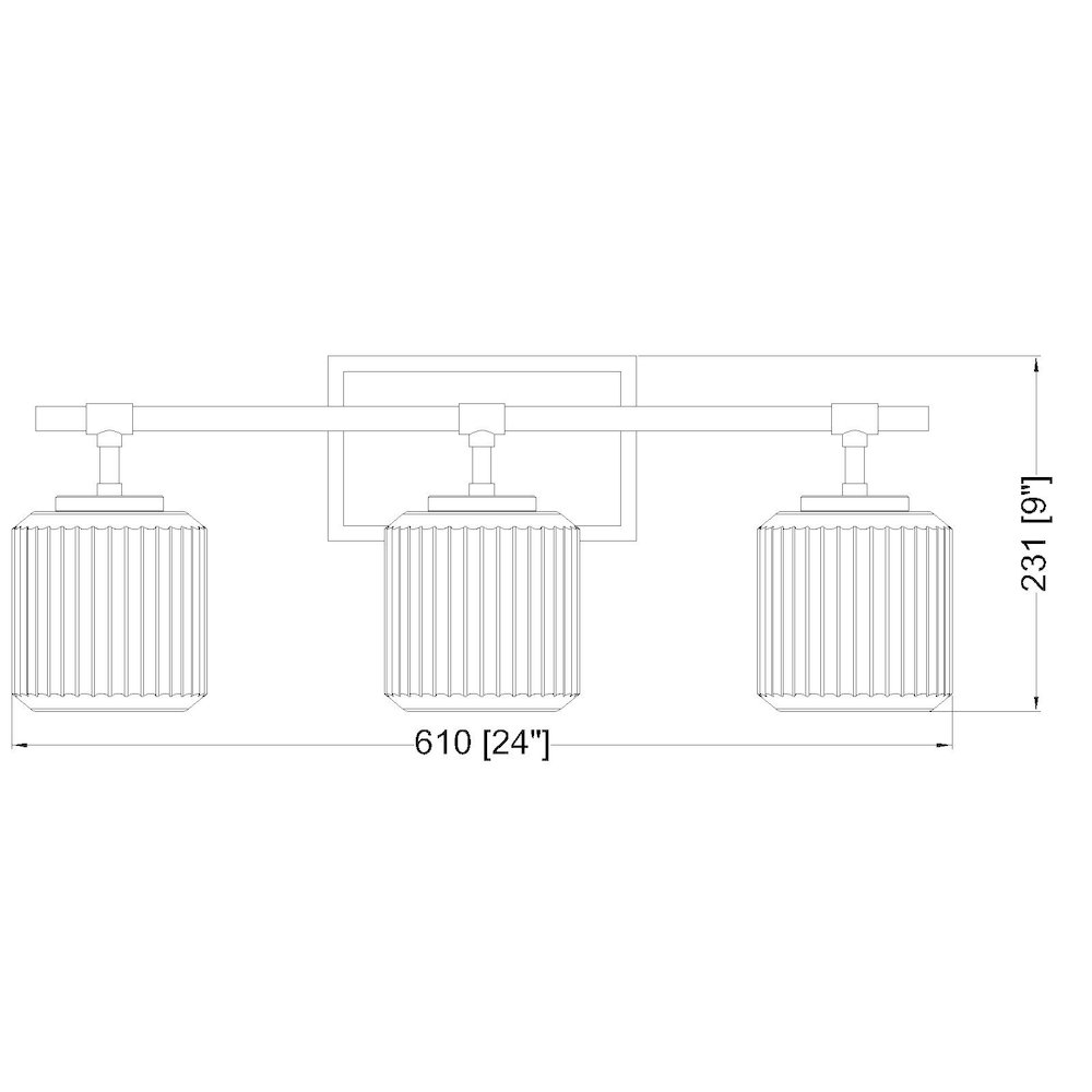 Z-Lite 3 Light Vanity. Picture 8