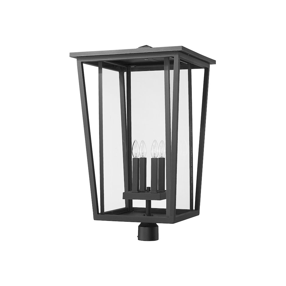 Z-Lite 4 Light Outdoor Post Mount Fixture. Picture 5