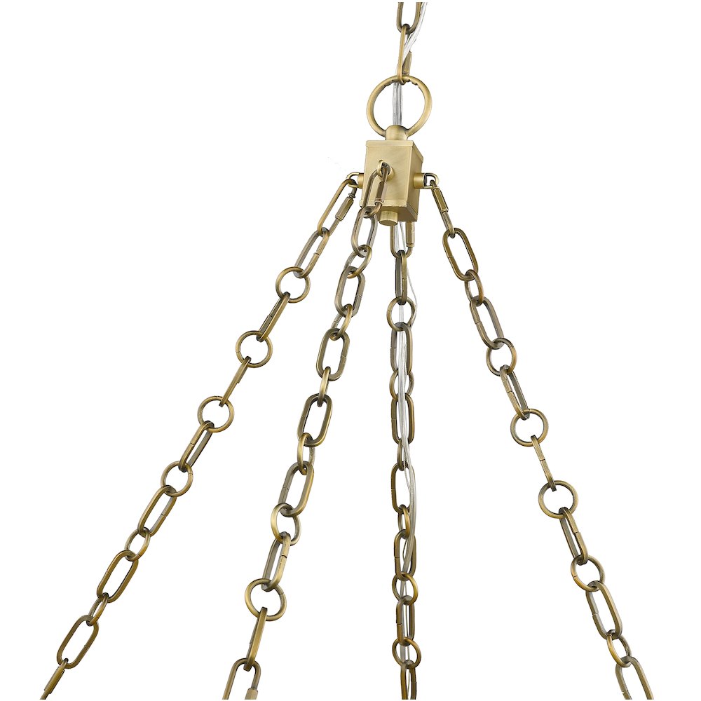 Z-Lite 3 Light Chandelier. Picture 4