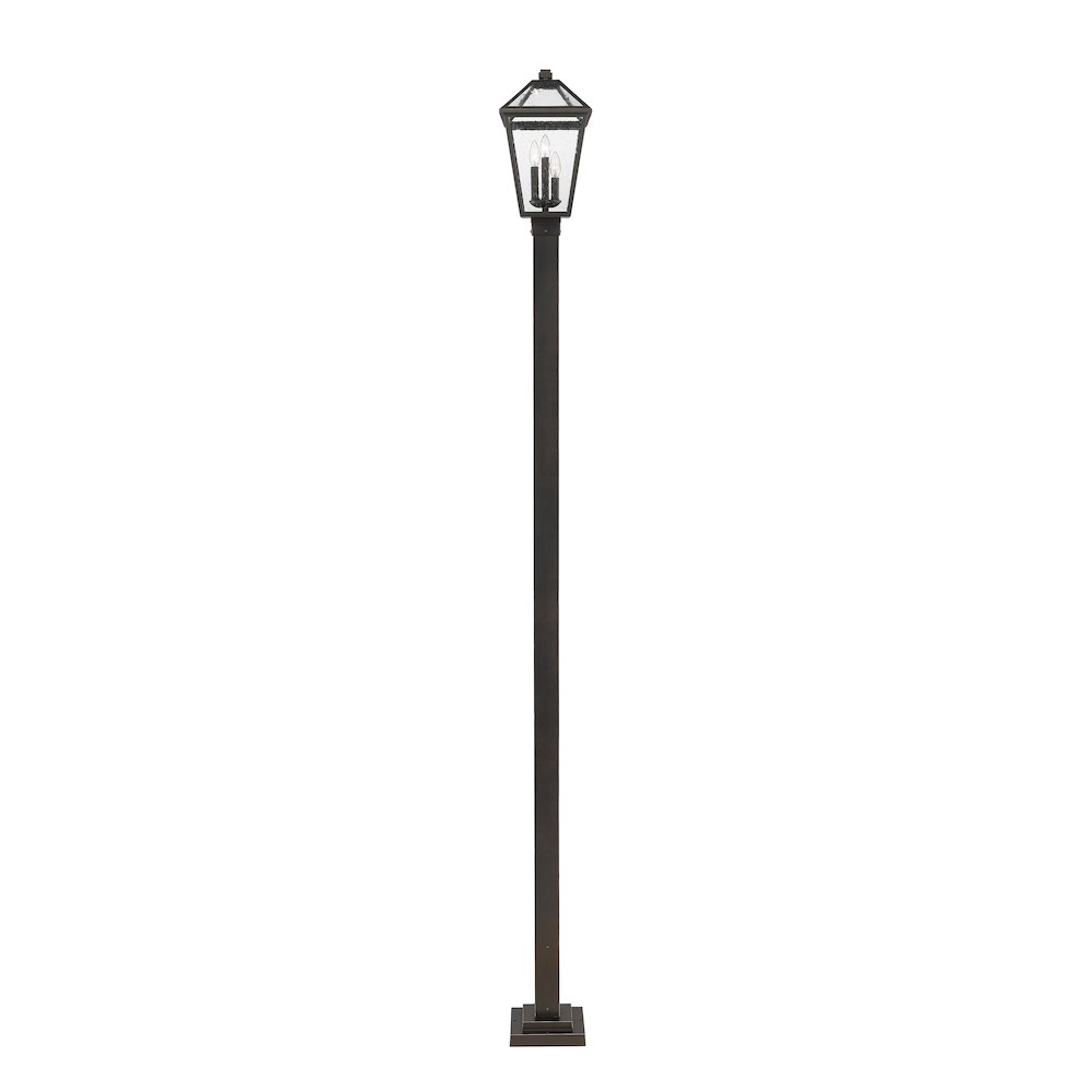 Z-Lite 3 Light Outdoor Post Mounted Fixture. Picture 2