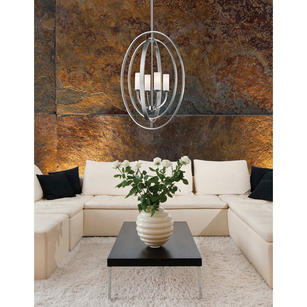 Z-Lite 4 Light Chandelier. Picture 2