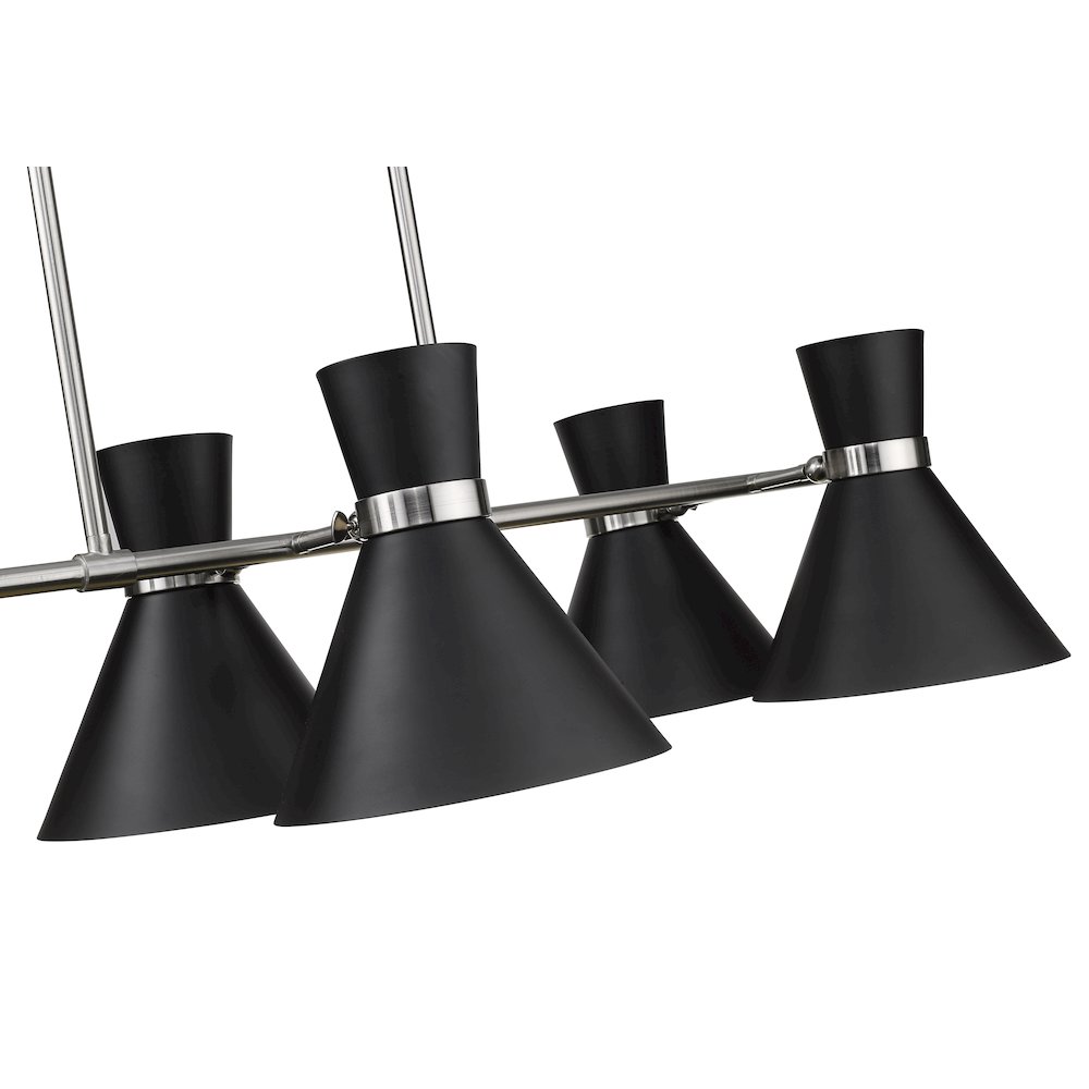 Z-Lite 6 Light Linear Chandelier. Picture 4