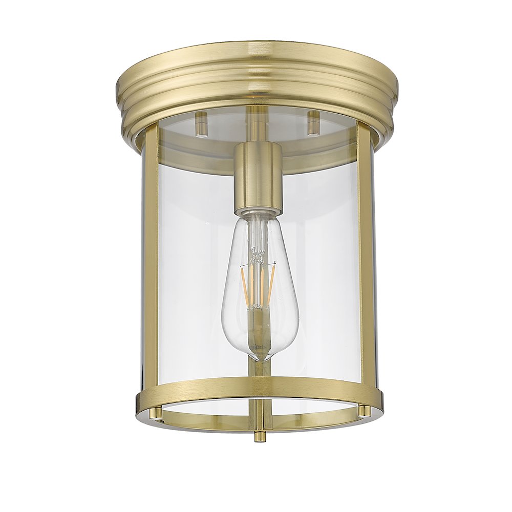 Z-Lite 1 Light Flush Mount. Picture 5