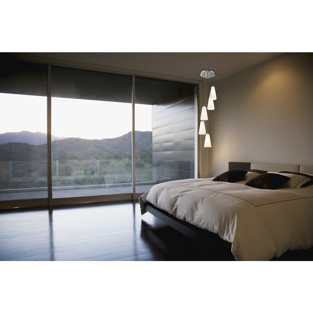 Z-Lite 5 Light Chandelier. Picture 7