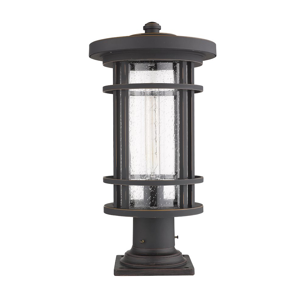 Z-Lite 1 Light Outdoor Pier Mounted Fixture. Picture 5