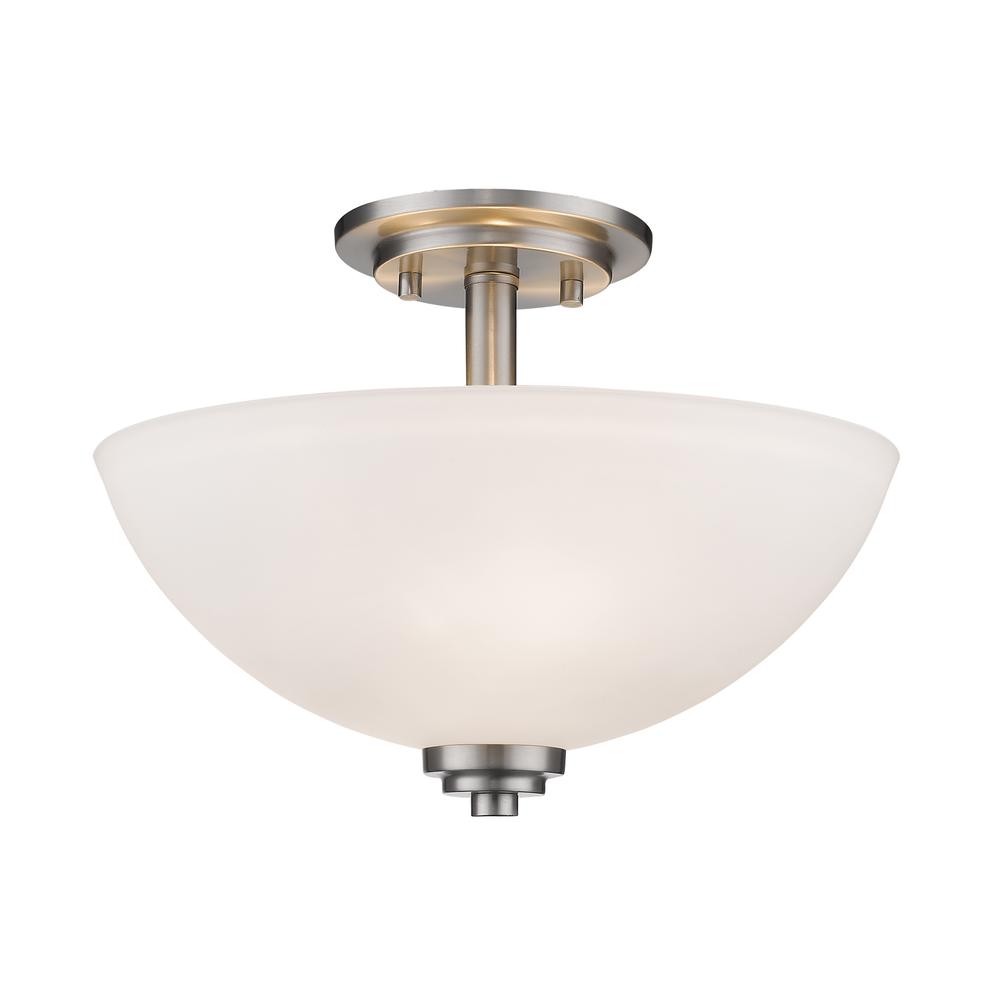 3 Light Semi Flush Mount. Picture 1